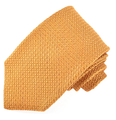 Garza Grossa Grand Grenadine Tie - Gold